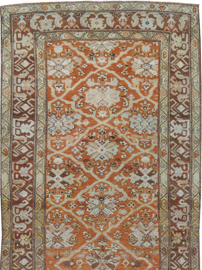 Antique Persian Malayer Runner, No.24055 - Gss