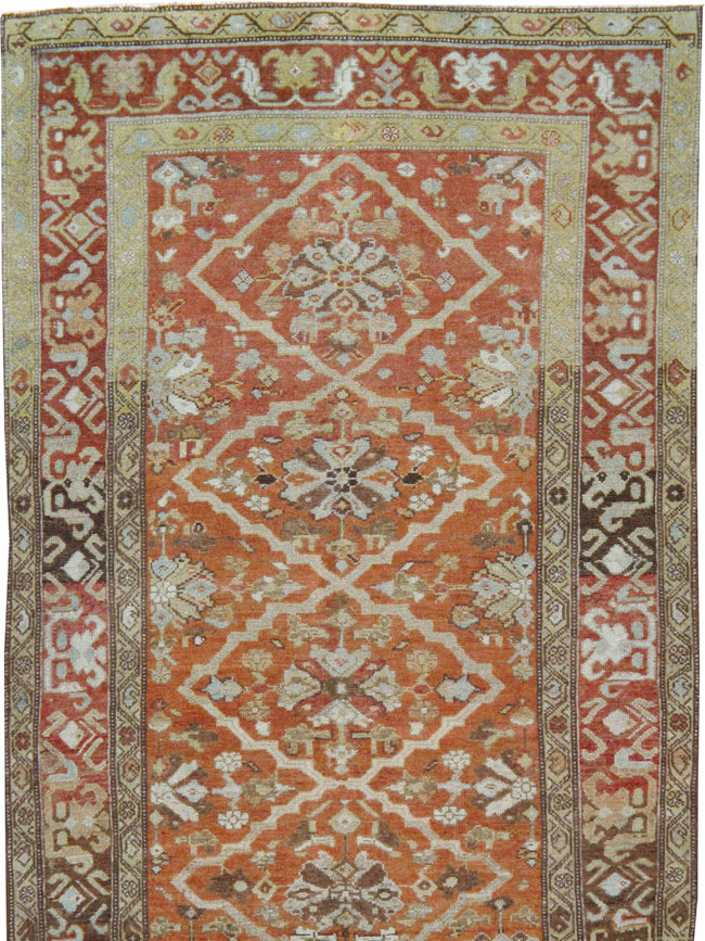 Antique Persian Malayer Runner, No.24055 - Gss