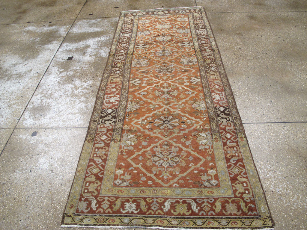 Antique Persian Malayer Runner, No.24055 - Gss