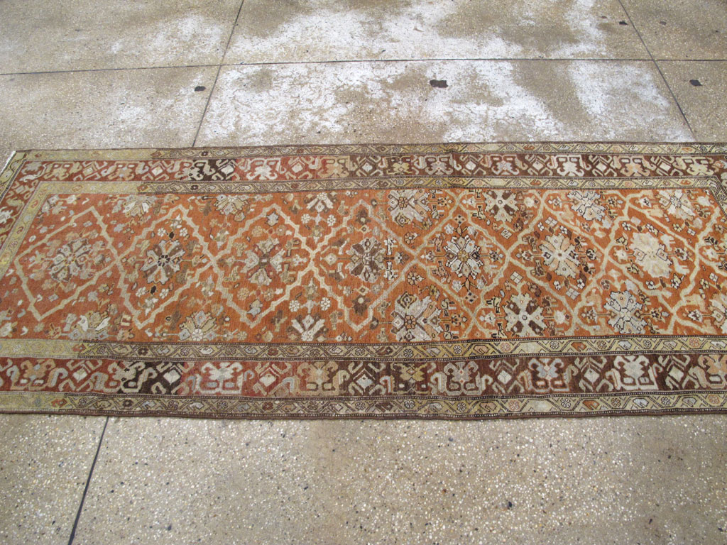 Antique Persian Malayer Runner, No.24055 - Gss