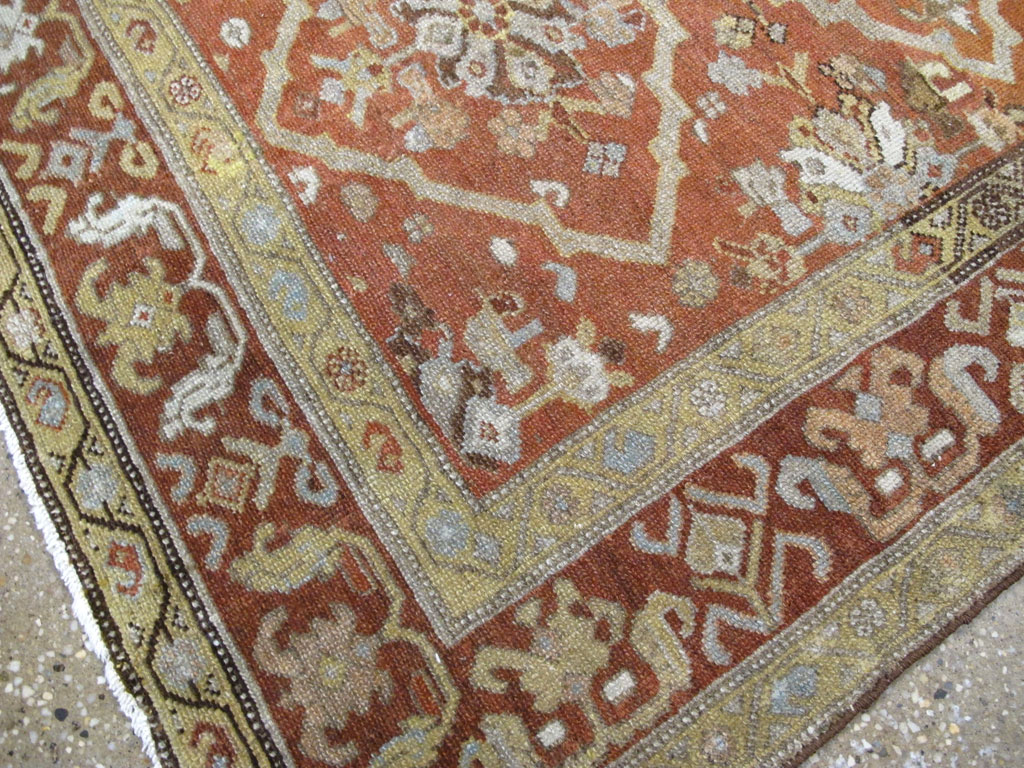 Antique Persian Malayer Runner, No.24055 - Gss