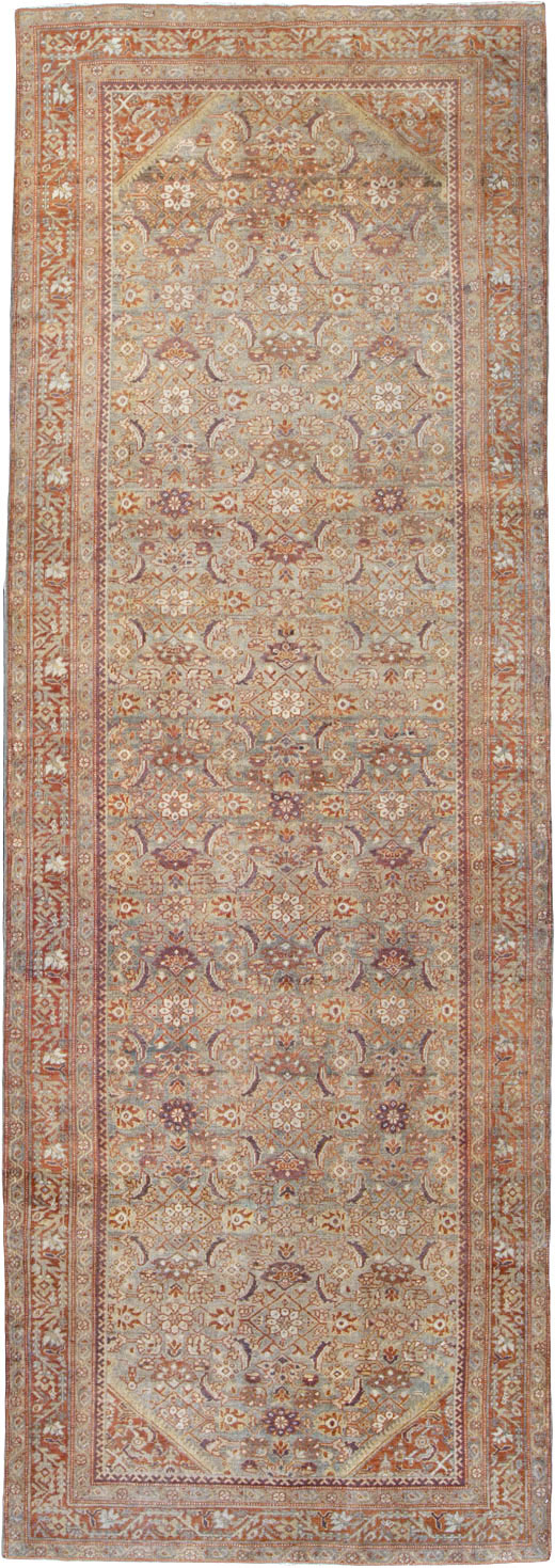 Antique Persian Mahal Gallery Carpet, No.24066 - Gss