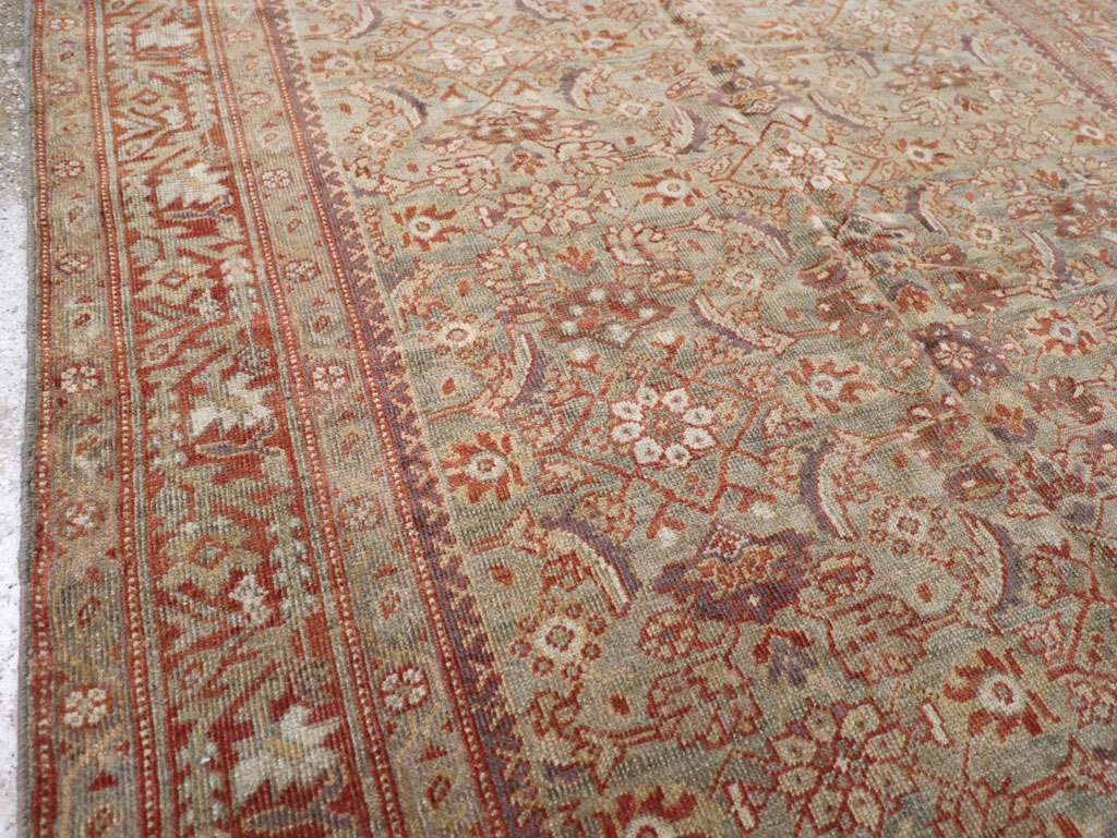 Antique Persian Mahal Gallery Carpet, No.24066 - Gss