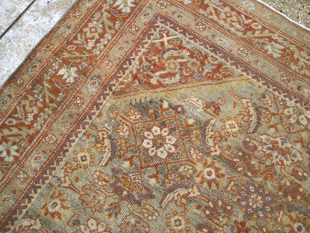 Antique Persian Mahal Gallery Carpet, No.24066 - Gss