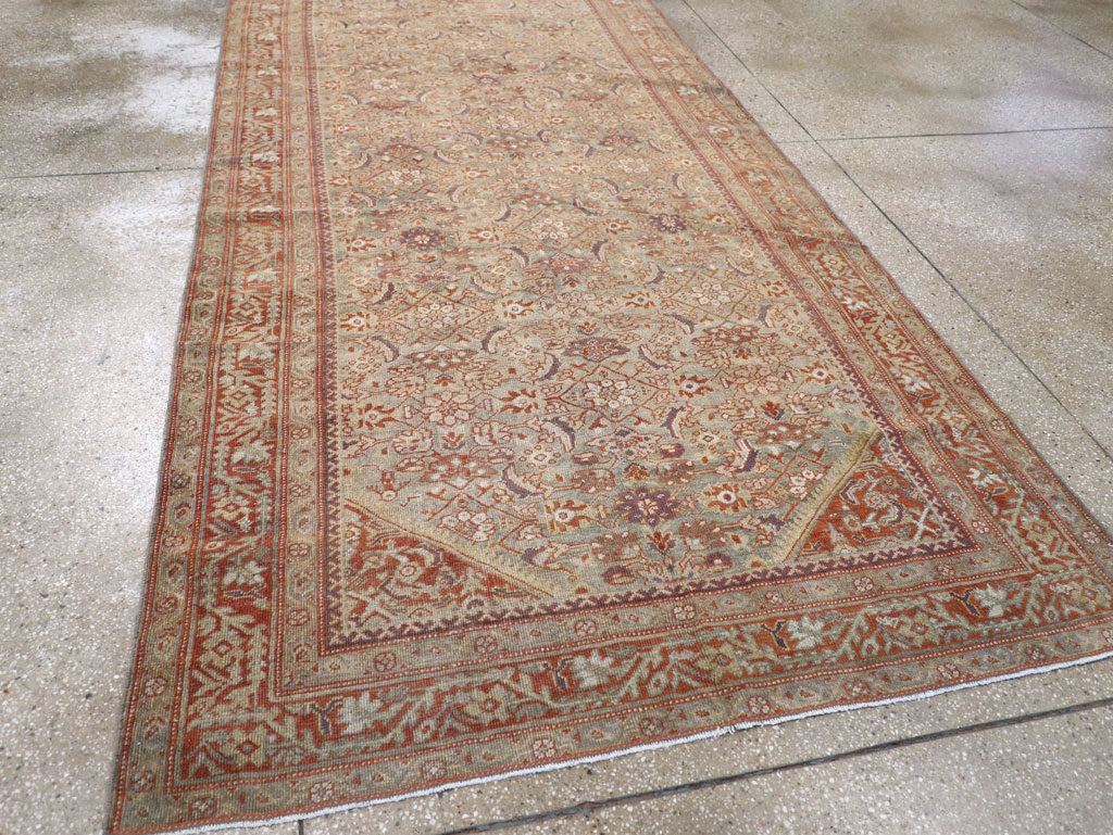 Antique Persian Mahal Gallery Carpet, No.24066 - Gss