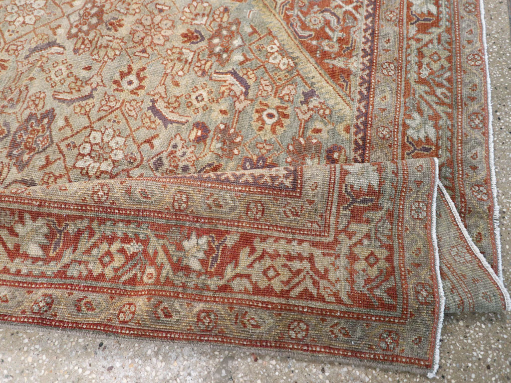 Antique Persian Mahal Gallery Carpet, No.24066 - Gss
