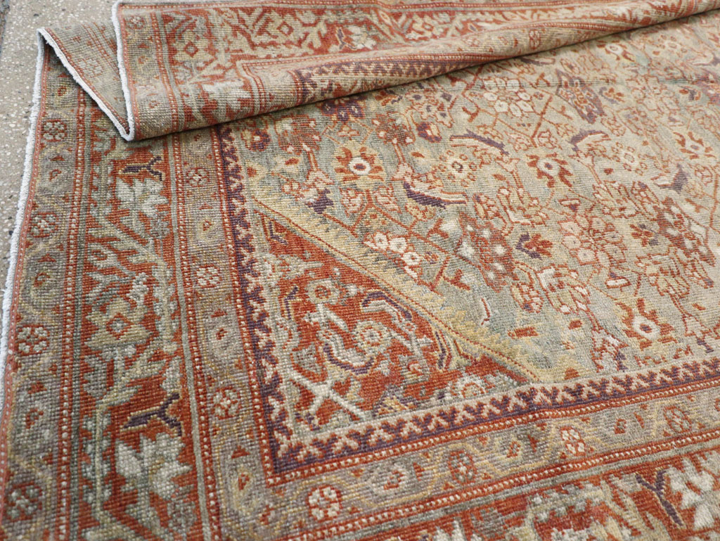 Antique Persian Mahal Gallery Carpet, No.24066 - Gss