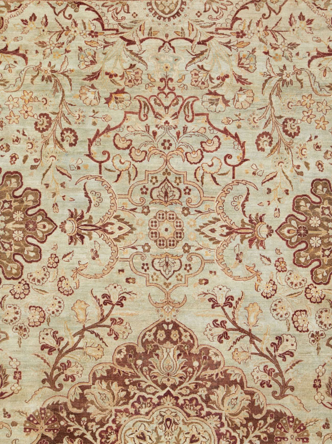 Antique Persian Lavar Kerman Carpet, No.24067 - Gss