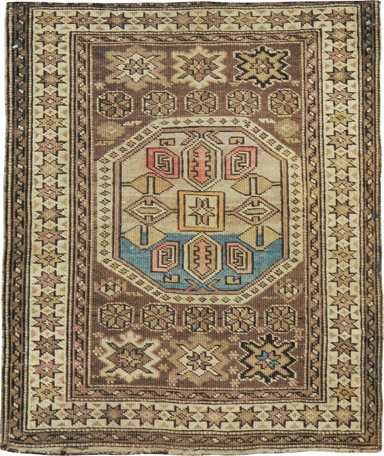 Antique Caucasian Shirvan Rug, No.24068 - Gss