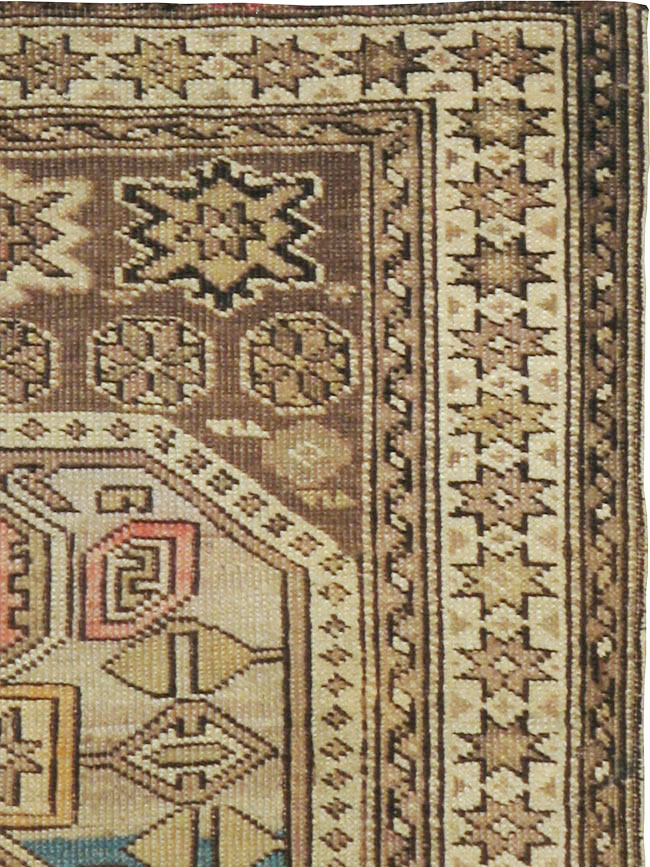 Antique Caucasian Shirvan Rug, No.24068 - Gss