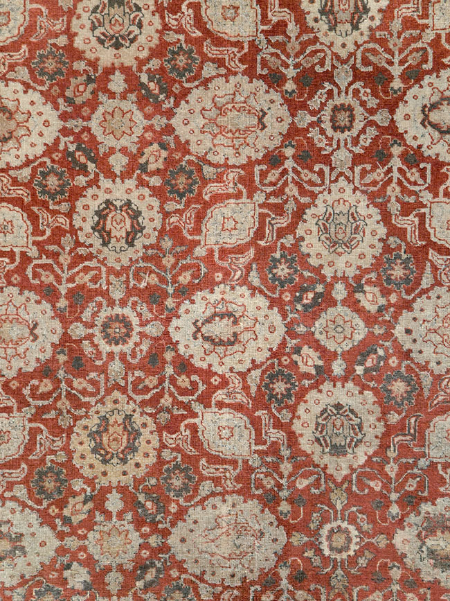 Antique Persian Tabriz Carpet, No.24081 - Gss