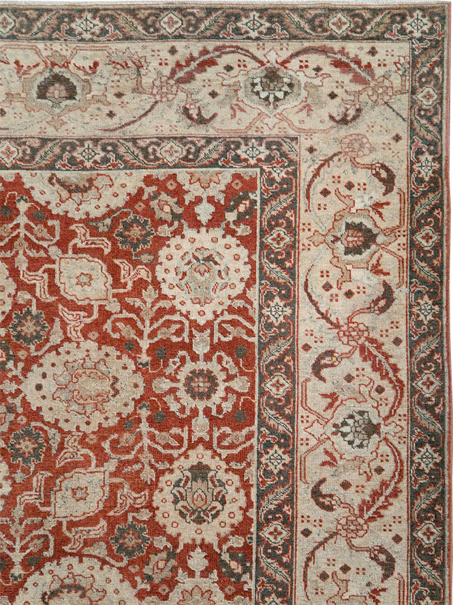 Antique Persian Tabriz Carpet, No.24081 - Gss