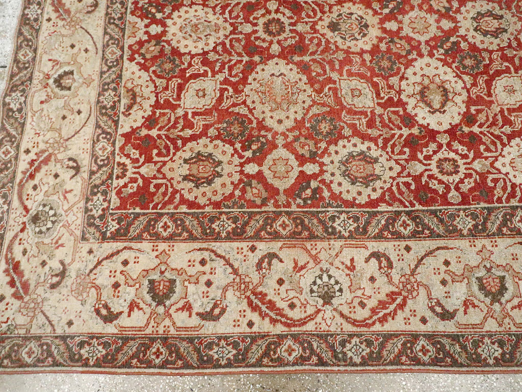 Antique Persian Tabriz Carpet, No.24081 - Gss