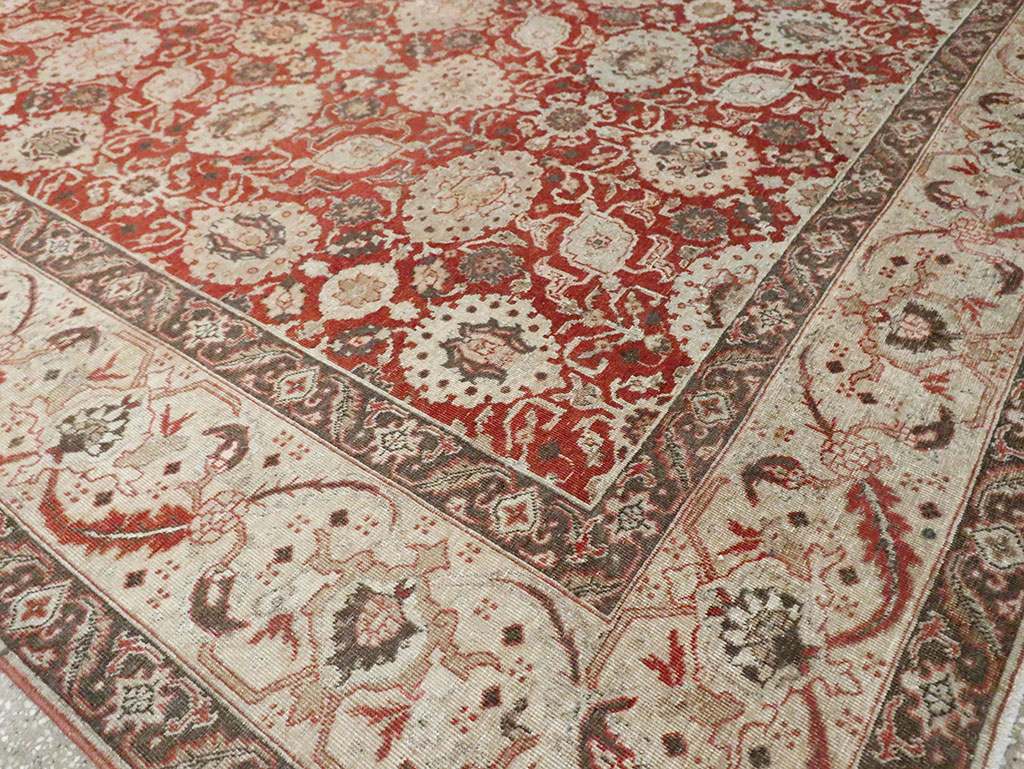 Antique Persian Tabriz Carpet, No.24081 - Gss