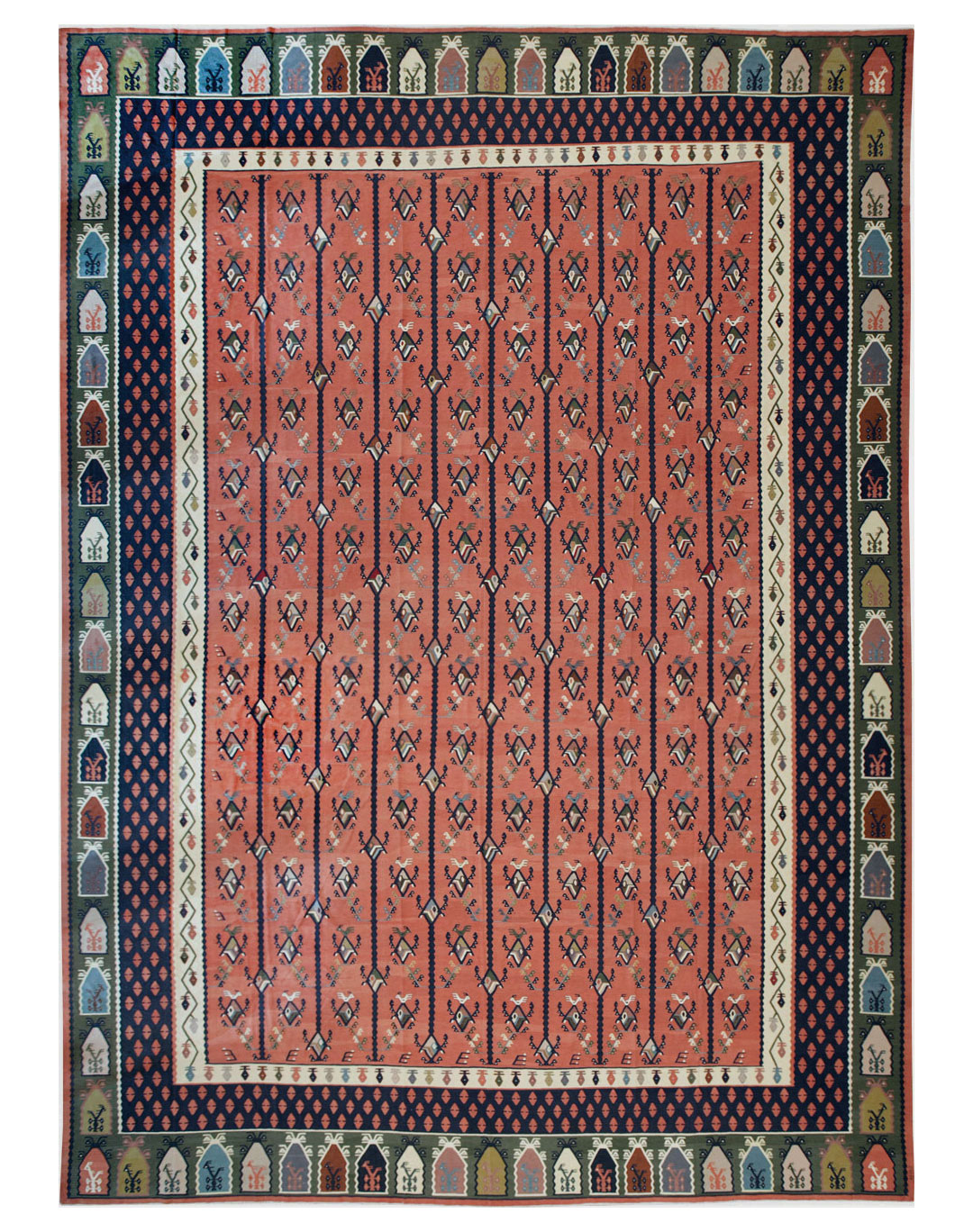 Oversize Vintage Turkish Kilim, No.24086 - Gss