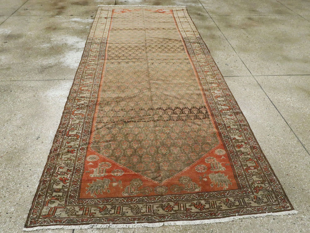 Vintage Persian Malayer Gallery Carpet, No.24091 - Gss