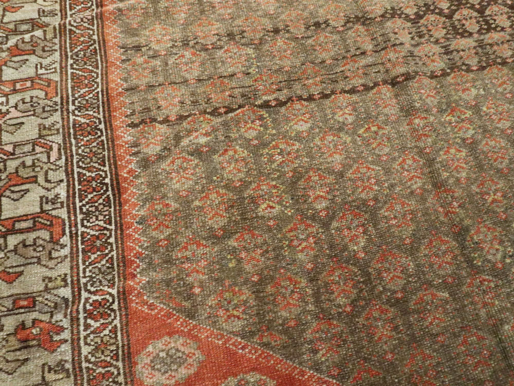 Vintage Persian Malayer Gallery Carpet, No.24091 - Gss