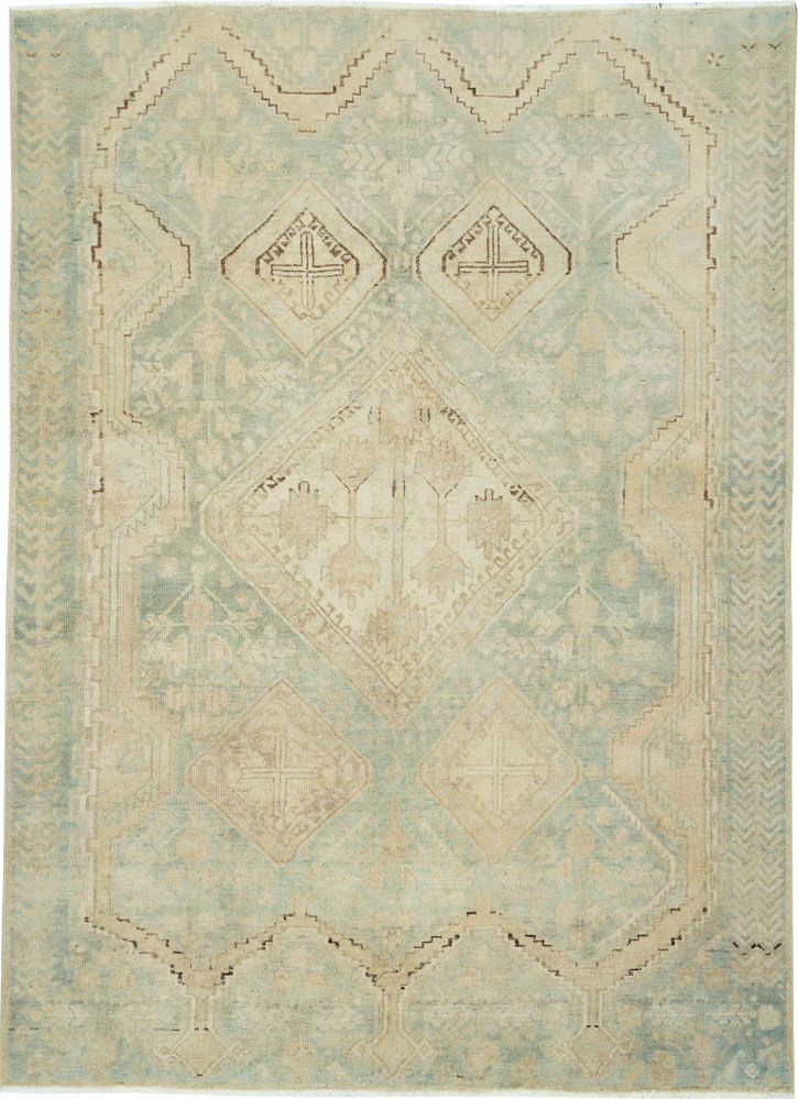 Vintage Persian Afshar Rug, No.24098 - Gss