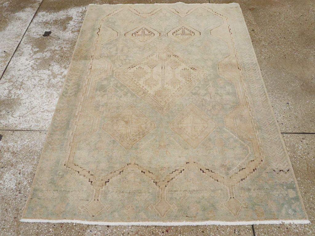 Vintage Persian Afshar Rug, No.24098 - Gss