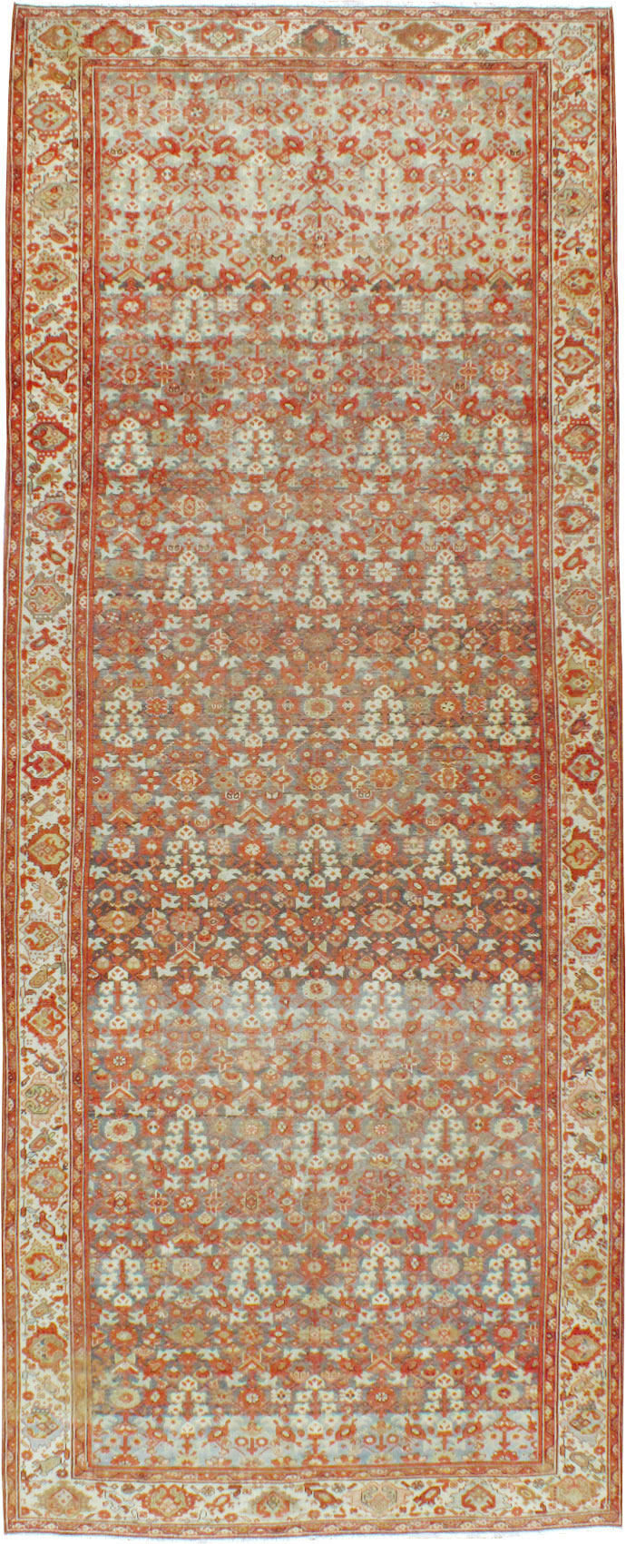 Vintage Persian Malayer Gallery Carpet, No.24105 - Gss