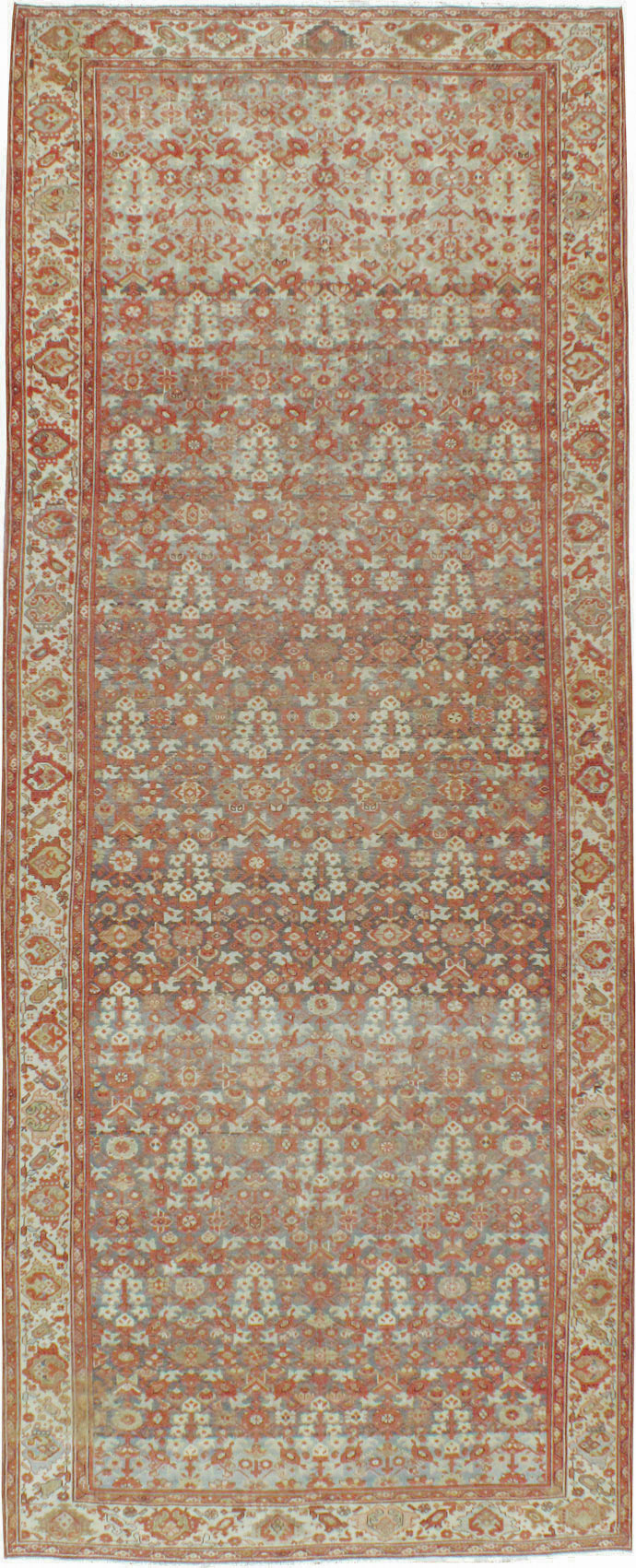 Vintage Persian Malayer Gallery Carpet, No.24105 - Gss