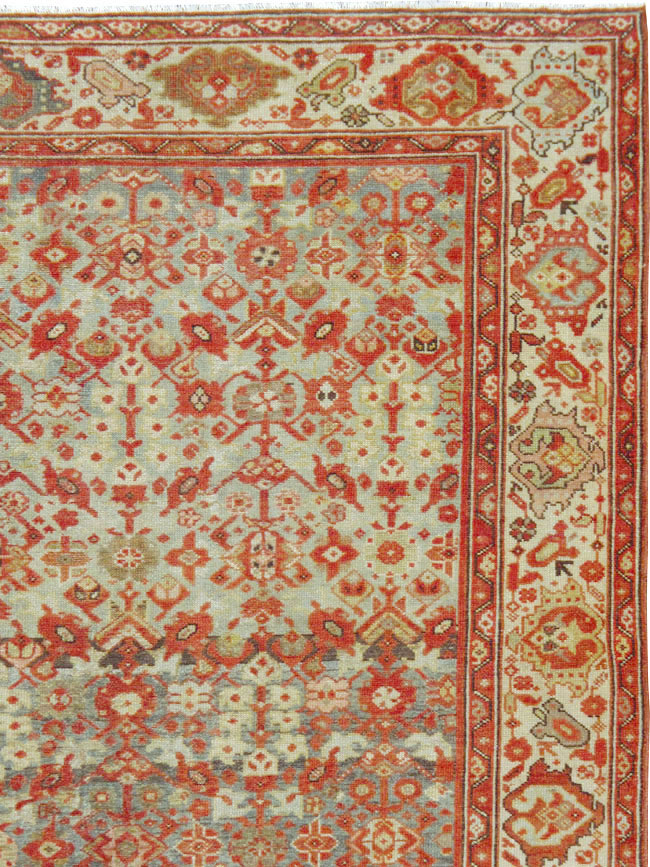 Vintage Persian Malayer Gallery Carpet, No.24105 - Gss
