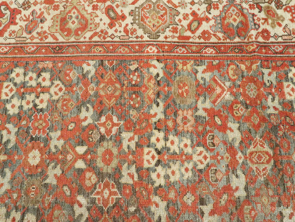 Vintage Persian Malayer Gallery Carpet, No.24105 - Gss
