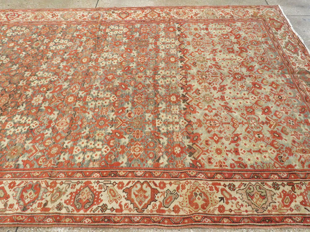 Vintage Persian Malayer Gallery Carpet, No.24105 - Gss