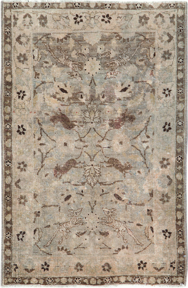 Vintage Persian Sarouk Rug, No.24108 - Gss