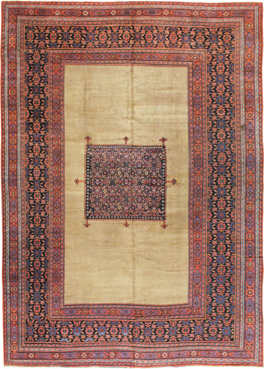Antique Persian Dorokhsh Carpet, No.24110 - Gss