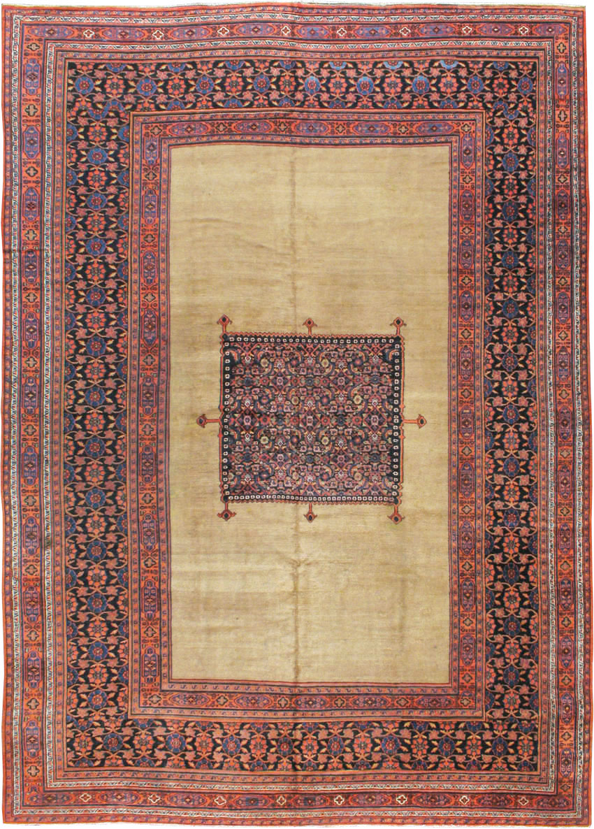 Antique Persian Dorokhsh Carpet, No.24110 - Gss