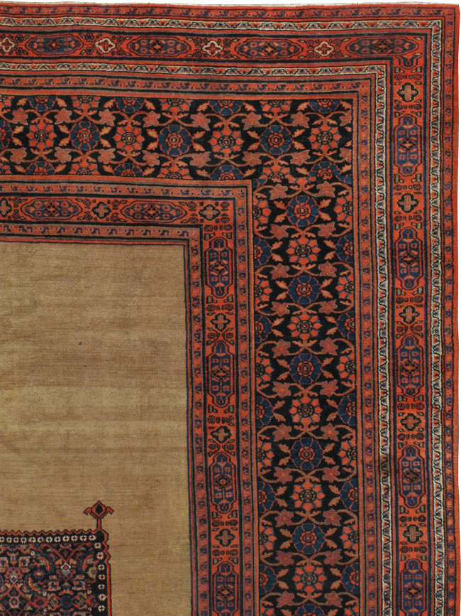 Antique Persian Dorokhsh Carpet, No.24110 - Gss