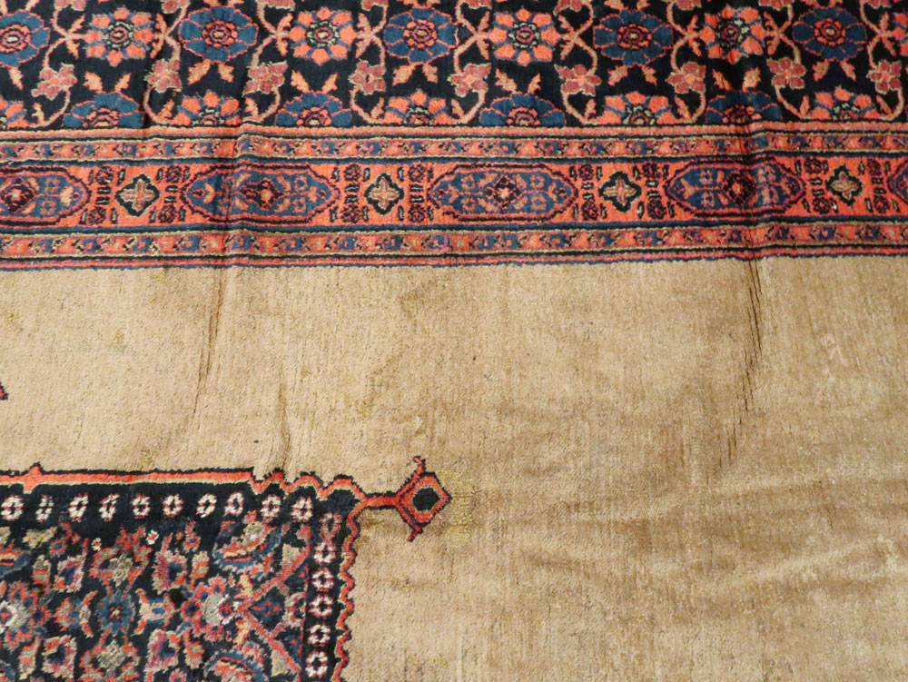 Antique Persian Dorokhsh Carpet, No.24110 - Gss