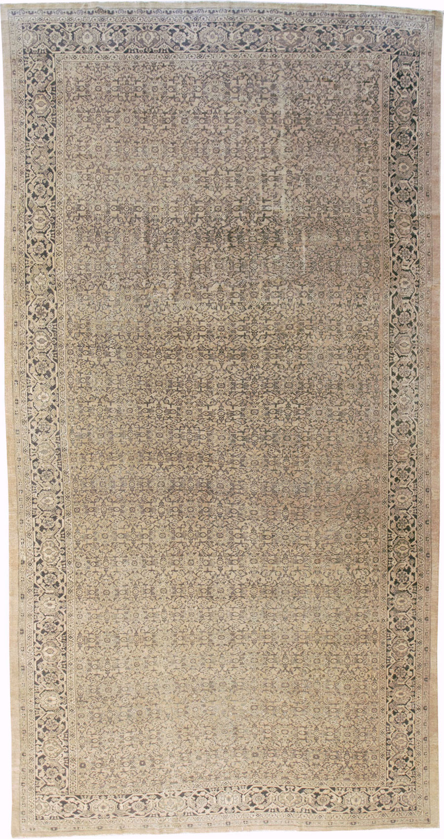 Antique Persian Mahal Carpet, No.24118 - Gss
