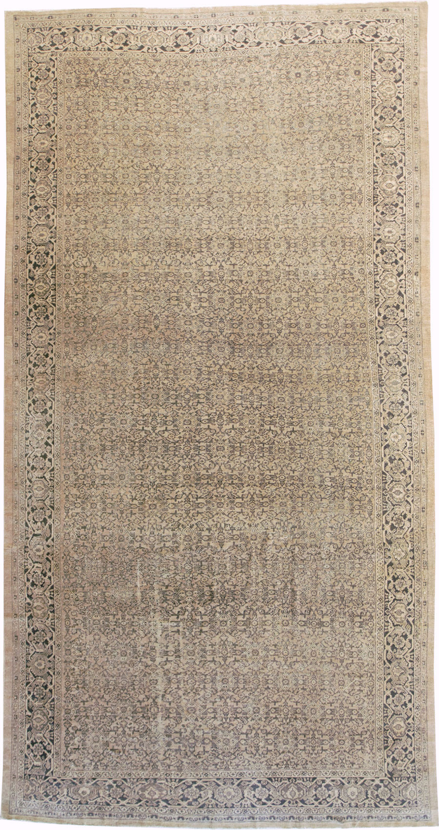 Antique Persian Mahal Carpet, No.24118 - Gss