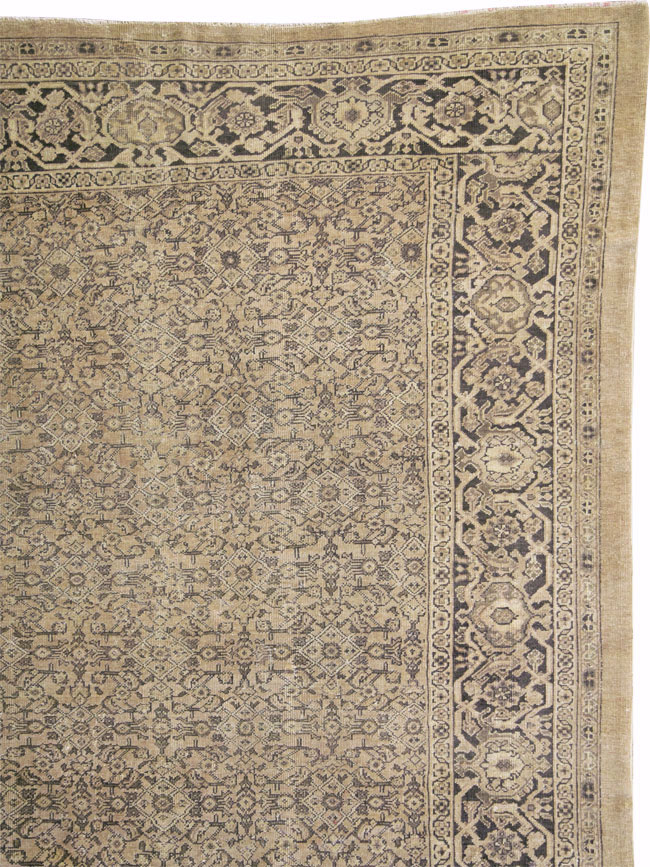 Antique Persian Mahal Carpet, No.24118 - Gss
