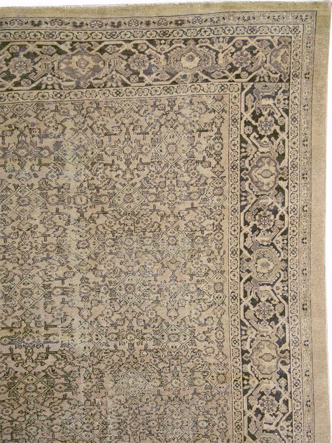 Antique Persian Mahal Carpet, No.24118 - Gss