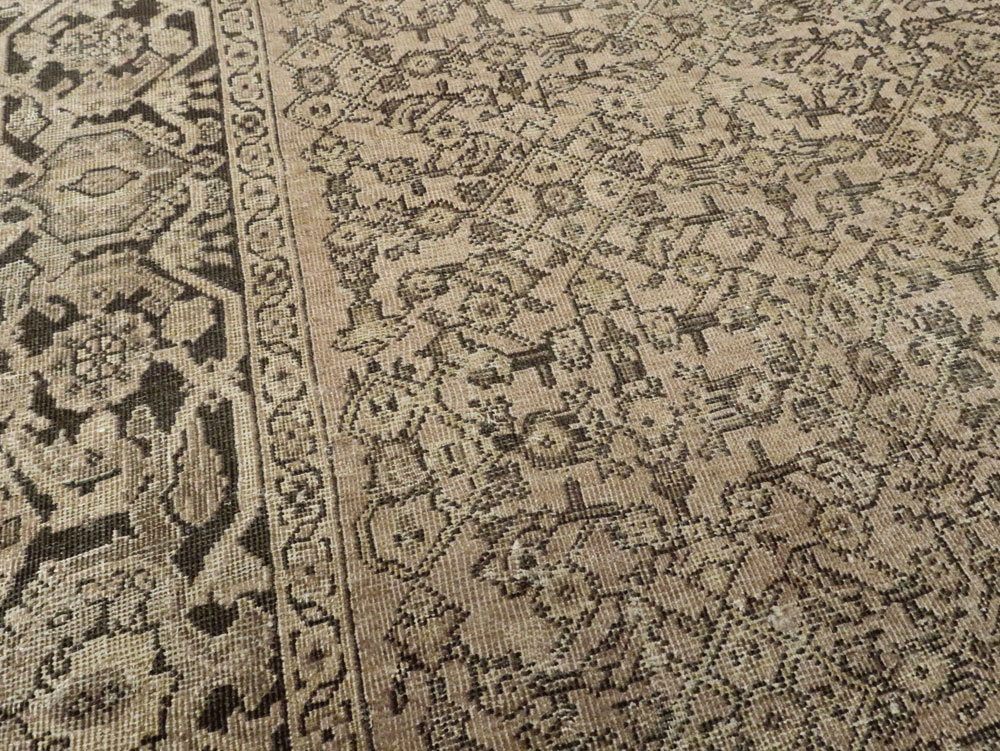 Antique Persian Mahal Carpet, No.24118 - Gss