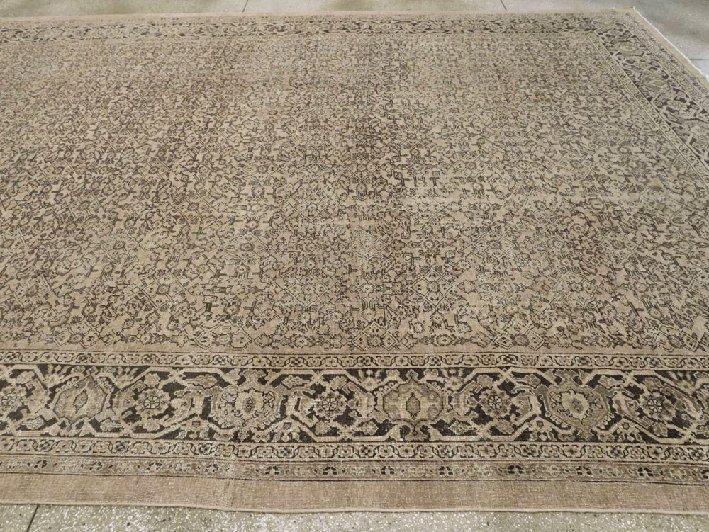 Antique Persian Mahal Carpet, No.24118 - Gss