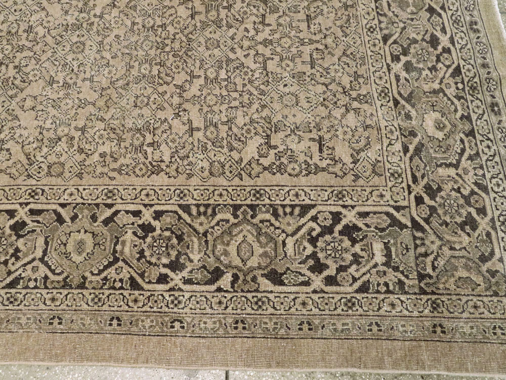 Antique Persian Mahal Carpet, No.24118 - Gss