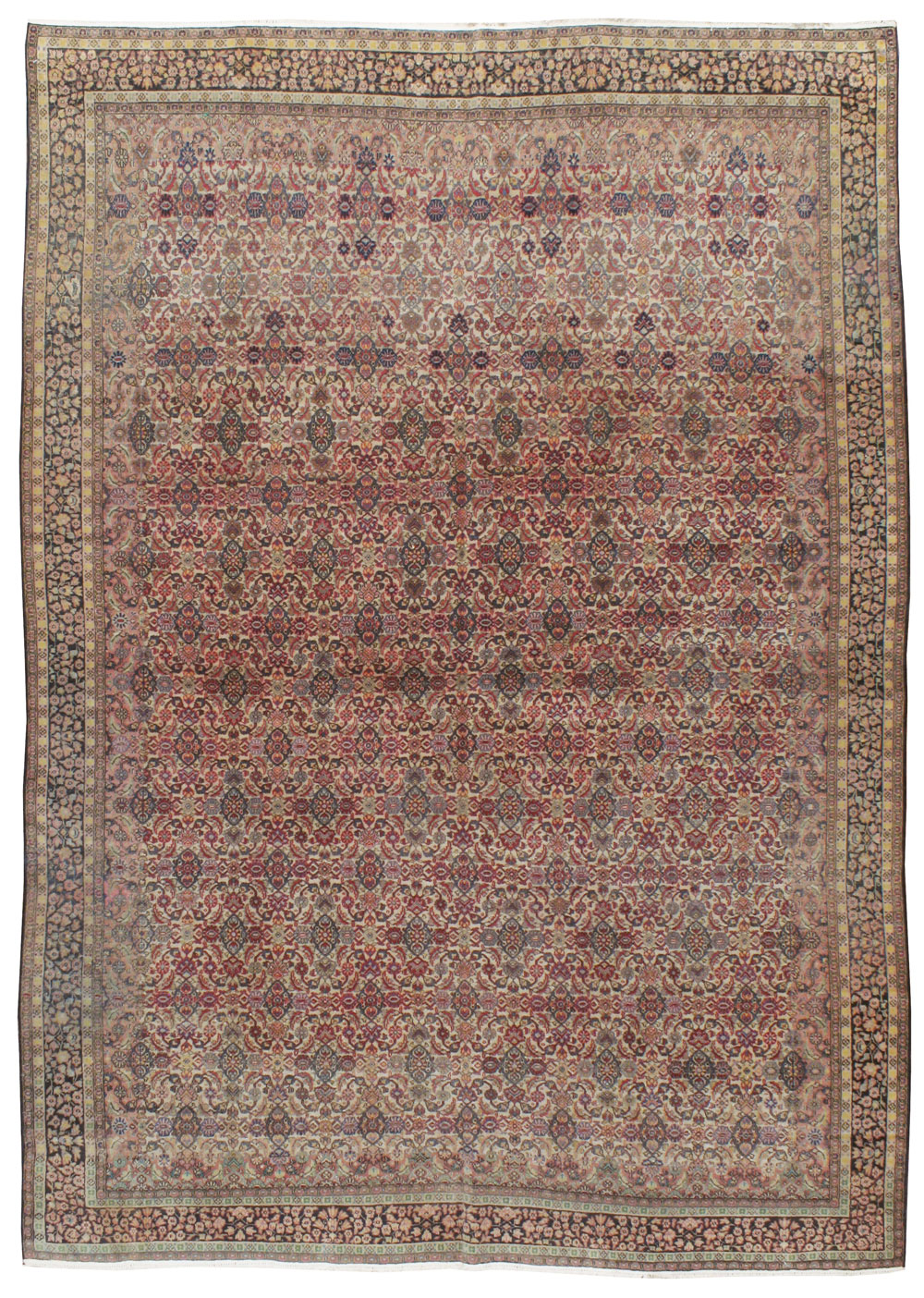 Antique Indian Lahore Carpet, No.24132 - Gss