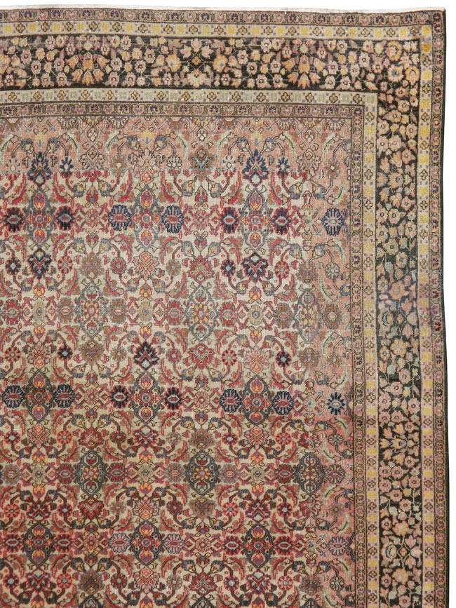 Antique Indian Lahore Carpet, No.24132 - Gss