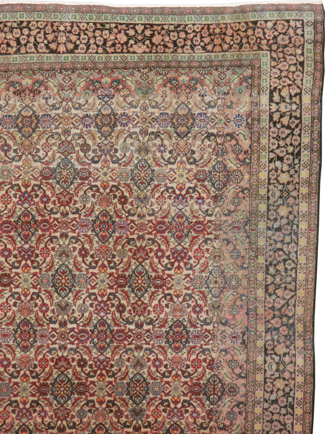 Antique Indian Lahore Carpet, No.24132 - Gss