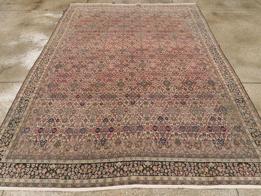 Antique Indian Lahore Carpet, No.24132 - Gss