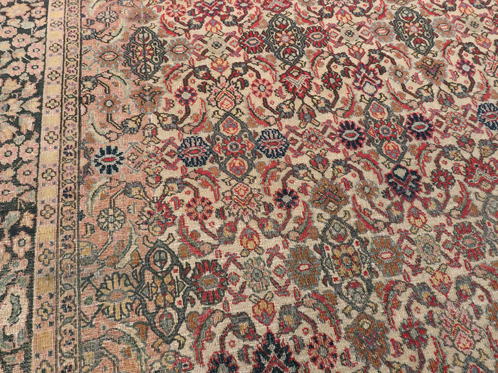 Antique Indian Lahore Carpet, No.24132 - Gss