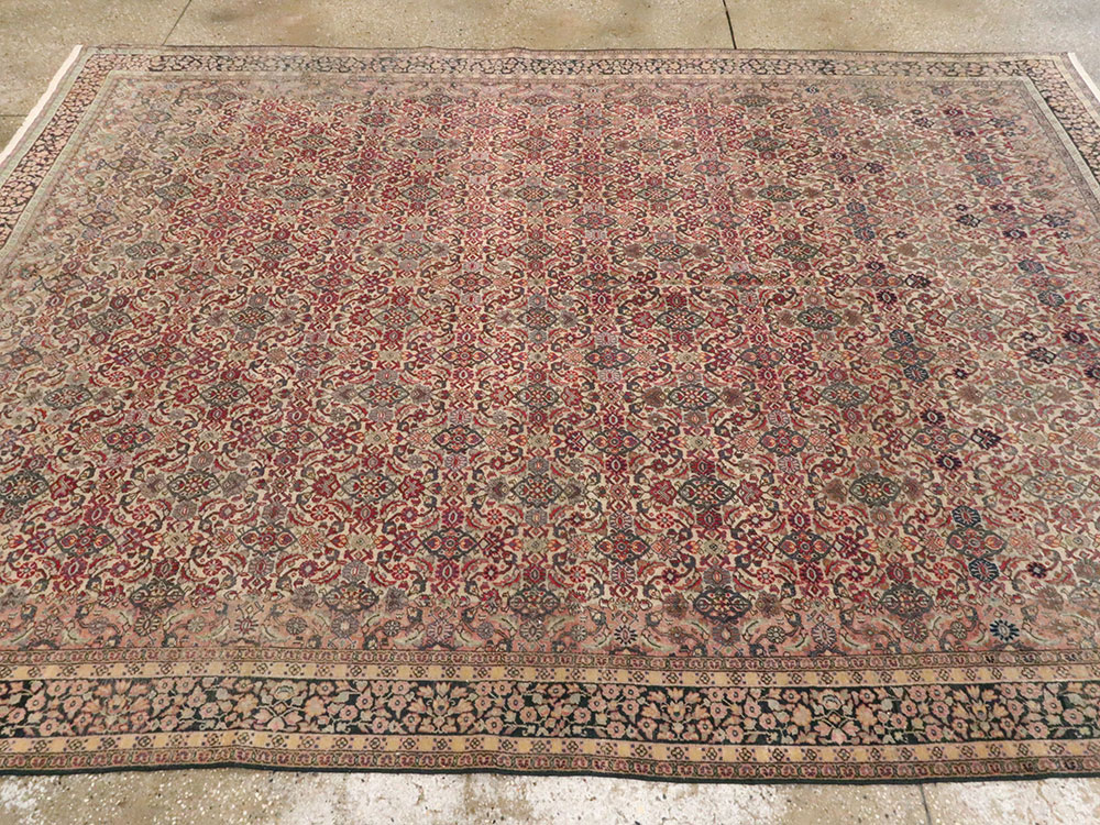 Antique Indian Lahore Carpet, No.24132 - Gss