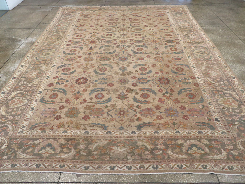 Antique Indian Lahore Large Carpet, No.24155 - Gss