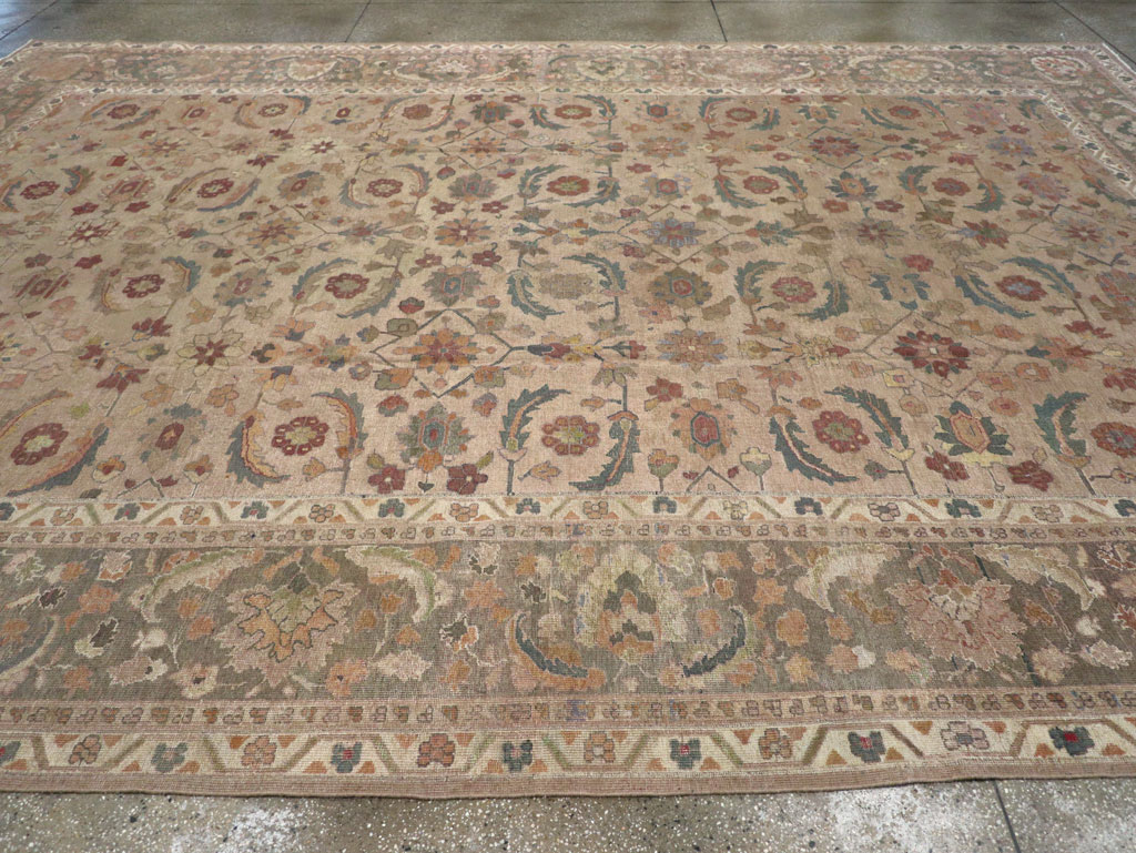 Antique Indian Lahore Large Carpet, No.24155 - Gss
