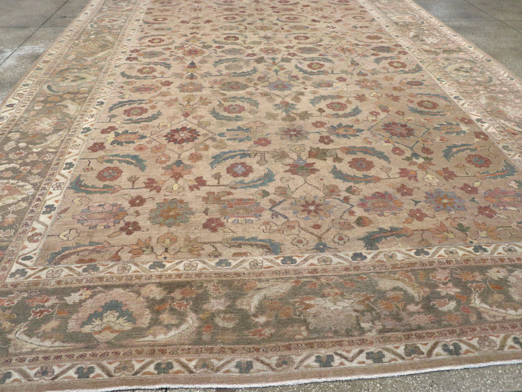 Antique Indian Lahore Large Carpet, No.24155 - Gss