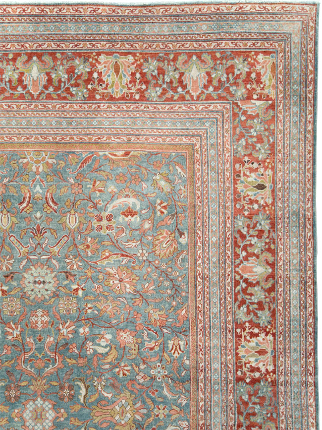 Antique Persian Mahal Oversize Carpet, No.24166 - Gss